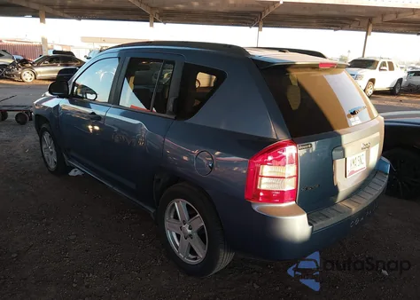 2007 Jeep Compass Sport from USA, damaged, VIN 1J8FF47W17D166212